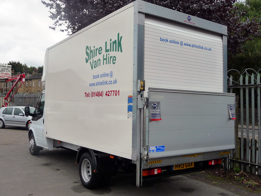 Shire Link Extra Large Luton Van Hire With Tail Lift Including