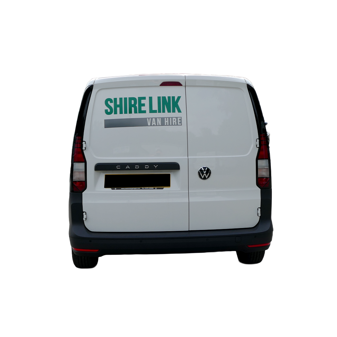 Shire Link Van Hire Small Van 2026 cut out rear