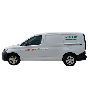 Shire Link Van Hire Small Van 2026 cut out side near side