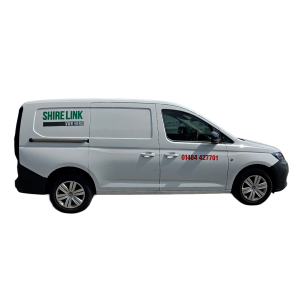 Shire Link Van Hire Small Van 2026 cut out side off side