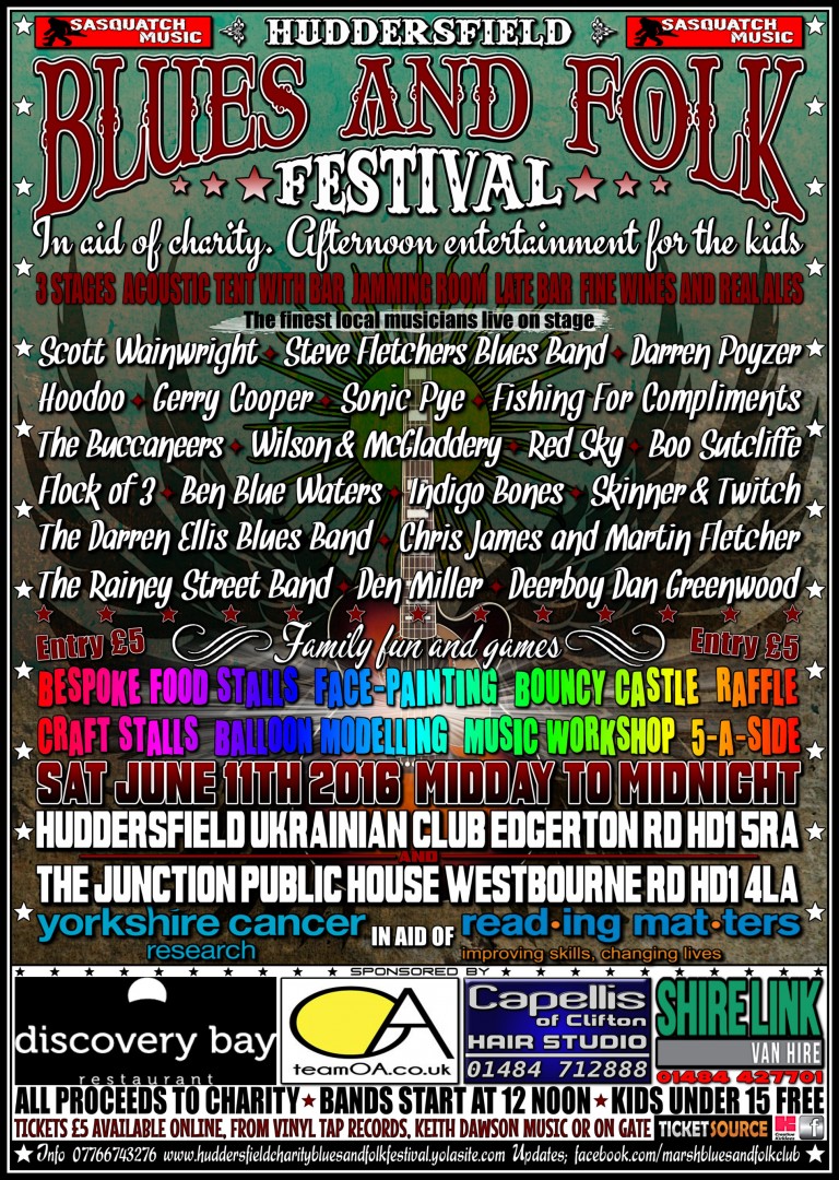 Huddersfield Blues and Rock Festival - Shire Link
